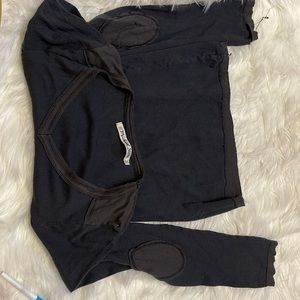 Michael Stars Black Long Sleeved Shirt